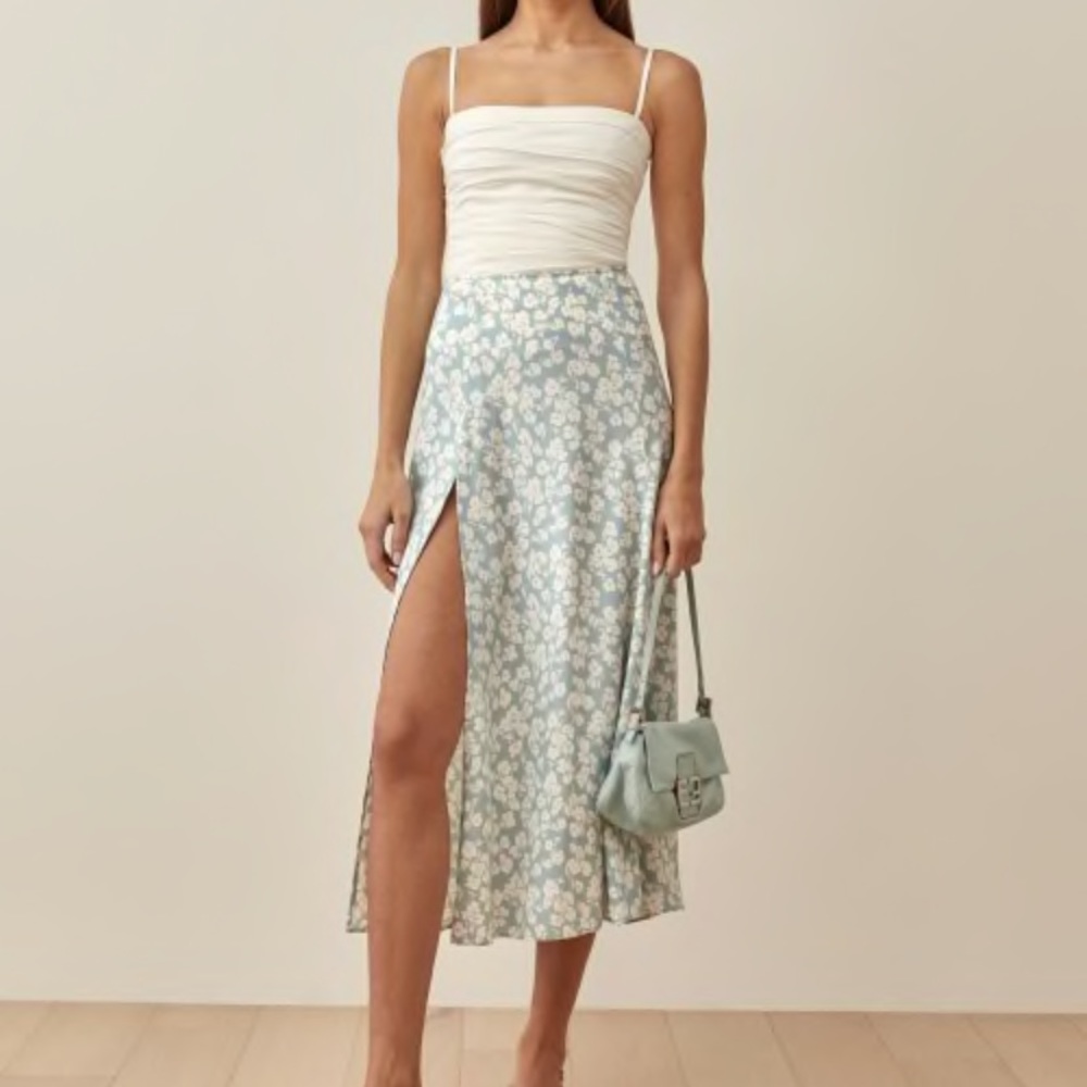 NWOT Reformation Zoe Skirt Sofie